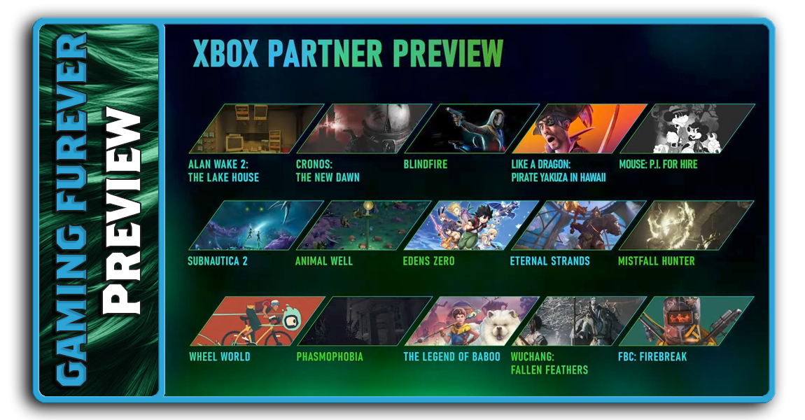 2024's Xbox Partner Preview Thoughts & Trailers Gaming Furever