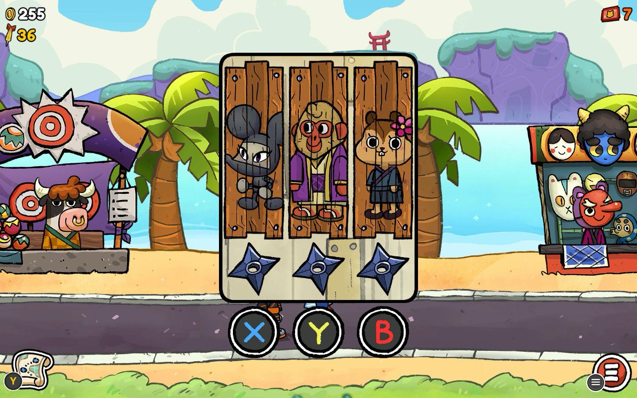 KimonoCats minigame