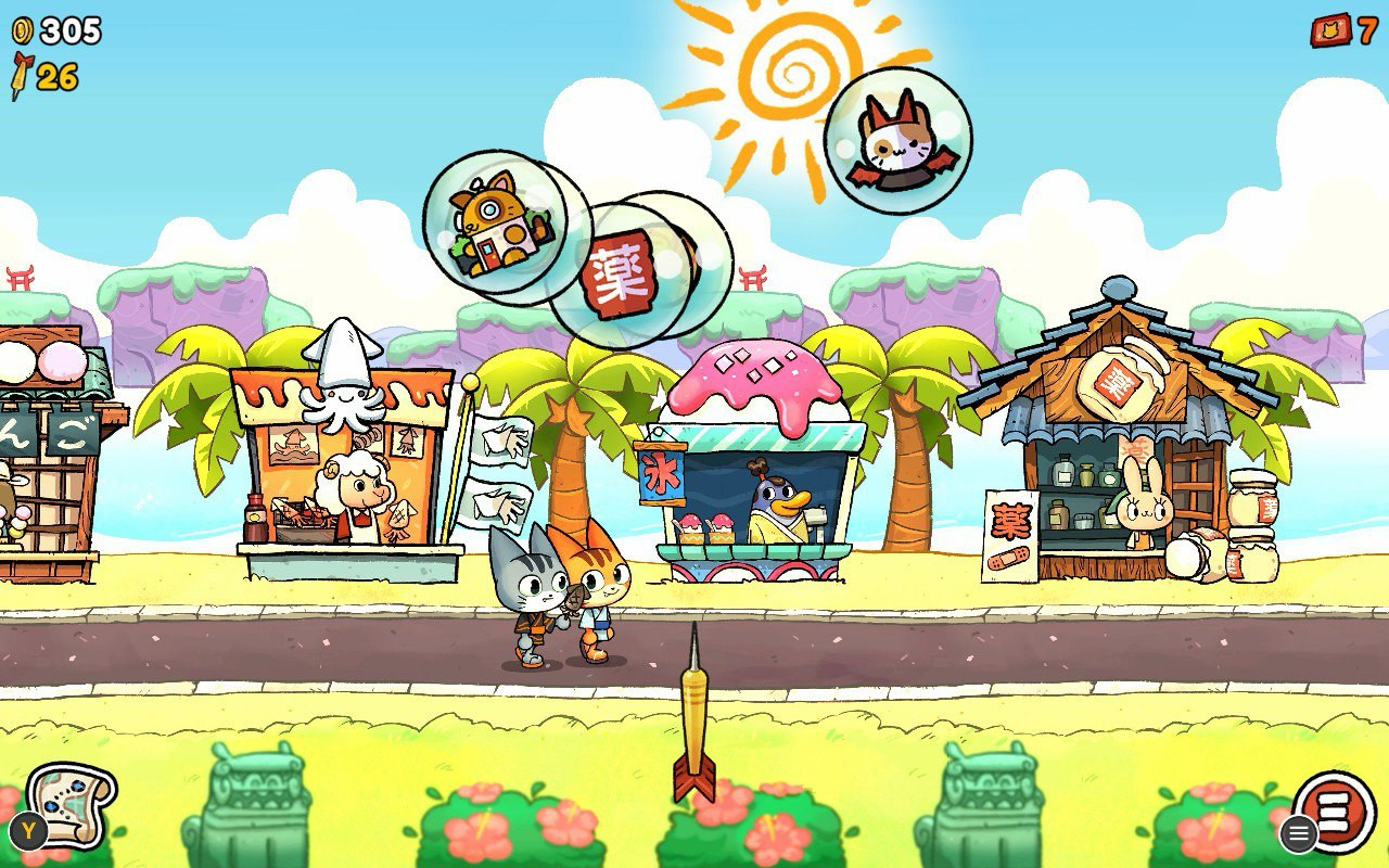 KimonoCats walking