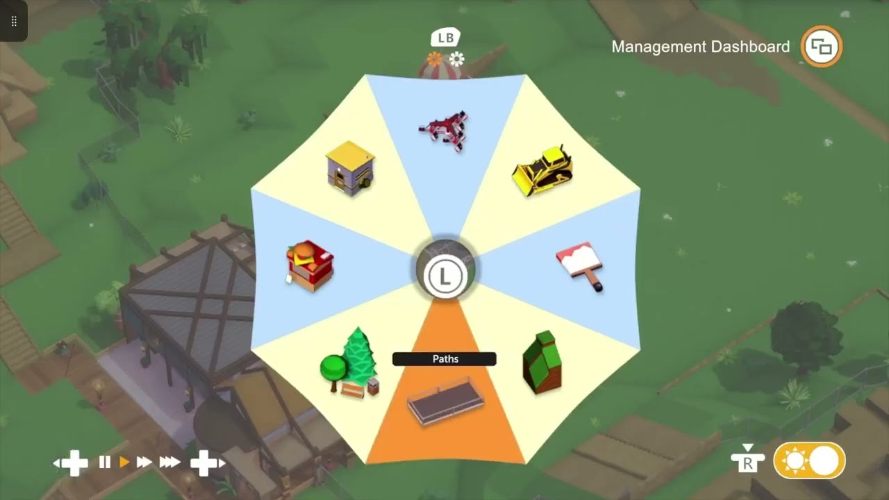 parkitect menu