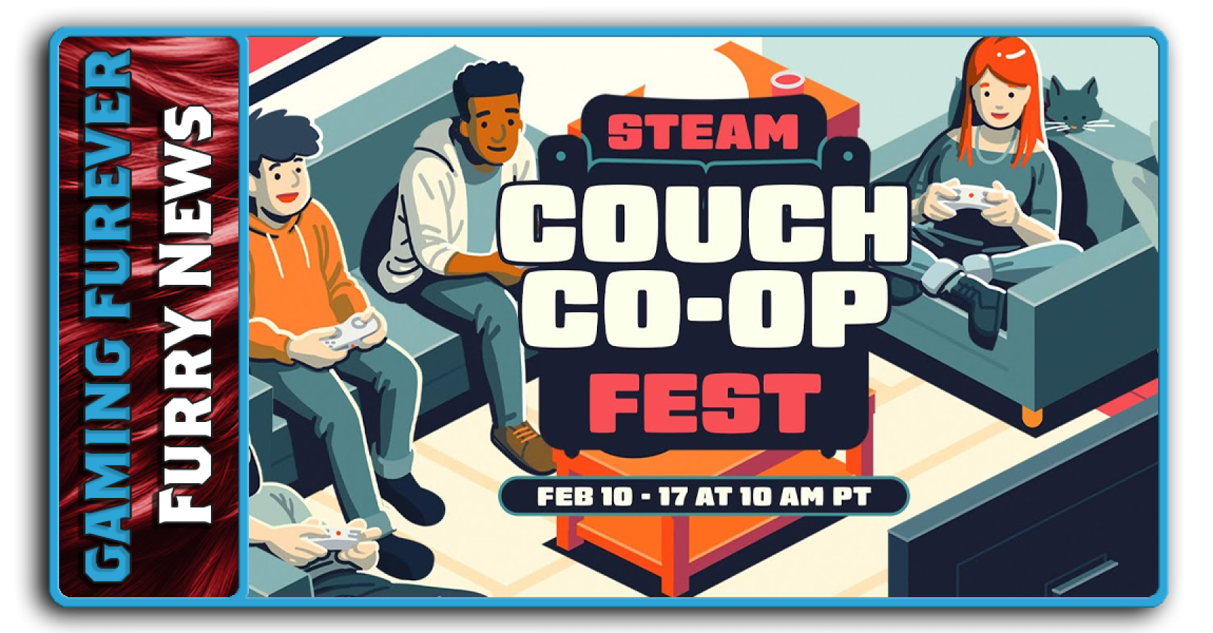 Upcoming Furry Games from Steam's Couch Co-op Fest 2025