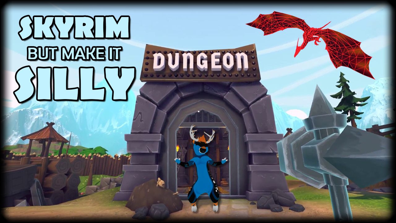 SKYRIM but make it SILLY! A Fun New Indie Adventure! - Streamed by DaxelTheDeer