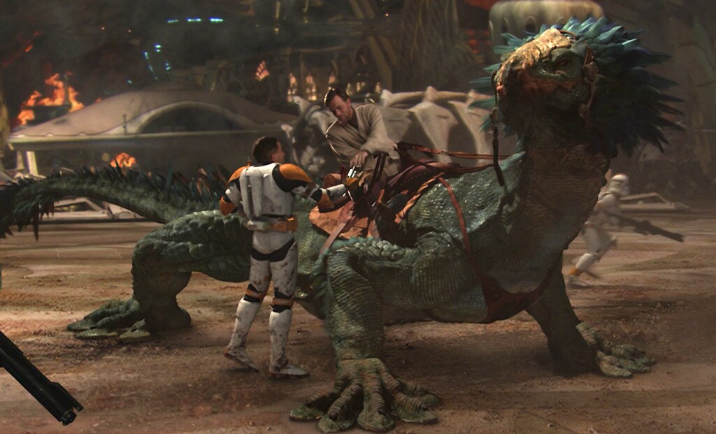 Boga the Varactyl in Star Wars: Revenge of the Sith (2005)